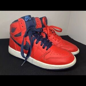 Nike Air Jordan Retro David Letterman Youth Size 6 High Top Shoes